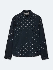 AllSaints Fade Polka Long Sleeve Shirt - Bilde 8 av 8