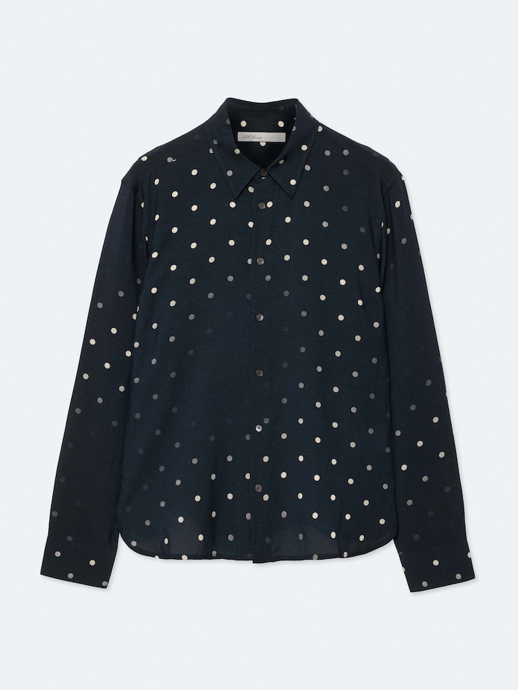 AllSaints Fade Polka Long Sleeve Shirt - Bilde 8 av 8