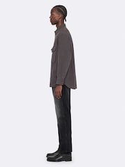 AllSaints Brown Hart Long Sleeve Shirt - Image 3 of 8