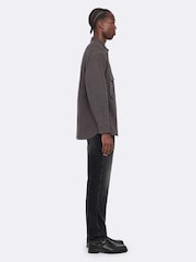 AllSaints Brown Hart Long Sleeve Shirt - Image 5 of 8
