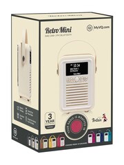 VQ Red Red Retro Mini DAB Radio - Image 6 of 6