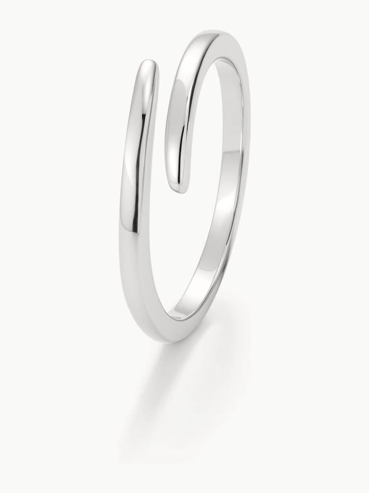 D.Louise Silver Tone Classic Claw Ring - Image 4 of 4 D.Louise Silver Tone Classic Claw Ring - Image 4 of 4