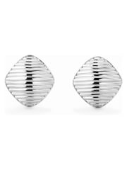 D.Louise Gold Tone Vintage Ribbed Earrings - Image 1 of 2