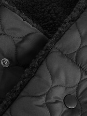 Black Quilted Scarf (3-16yrs) - Image 2 of 2