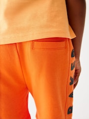 Oranžna - Baker by Ted Baker mornarsko moder/bela 100% bombaž majica in kratke hlače - Slika 8 iz 13