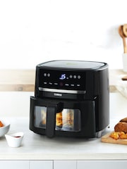 Tower Black Vortx 4L SpaceSaver Air Fryer - Image 1 of 8