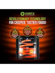 Tower Black Vortx 4L SpaceSaver Air Fryer - Image 7 of 8