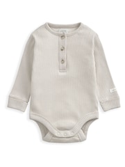 Mamas & Papas Grey Stork My First Outfit 3 Piece Set - Image 3 of 6