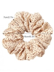 HotSquash Cream Scrunchies Three Pack - Image 2 of 4