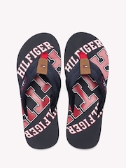 Tommy Hilfiger Blue Essential Beach Sandals - Image 2 of 4
