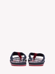 Tommy Hilfiger Blue Essential Beach Sandals - Image 3 of 4