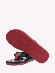Tommy Hilfiger Blue Essential Beach Sandals - Image 4 of 4