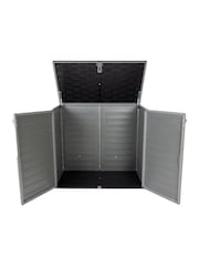 Charles Bentley Grey 1170L Outdoor Storage Cabinet - Image 6 of 6