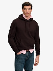 Superdry Red Essential Logo Hoodie - Image 3 of 6