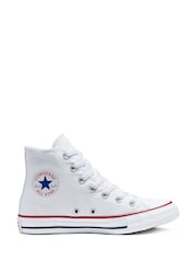 Converse White Standard Fit Chuck Taylor All Star High Trainers - Image 2 of 8