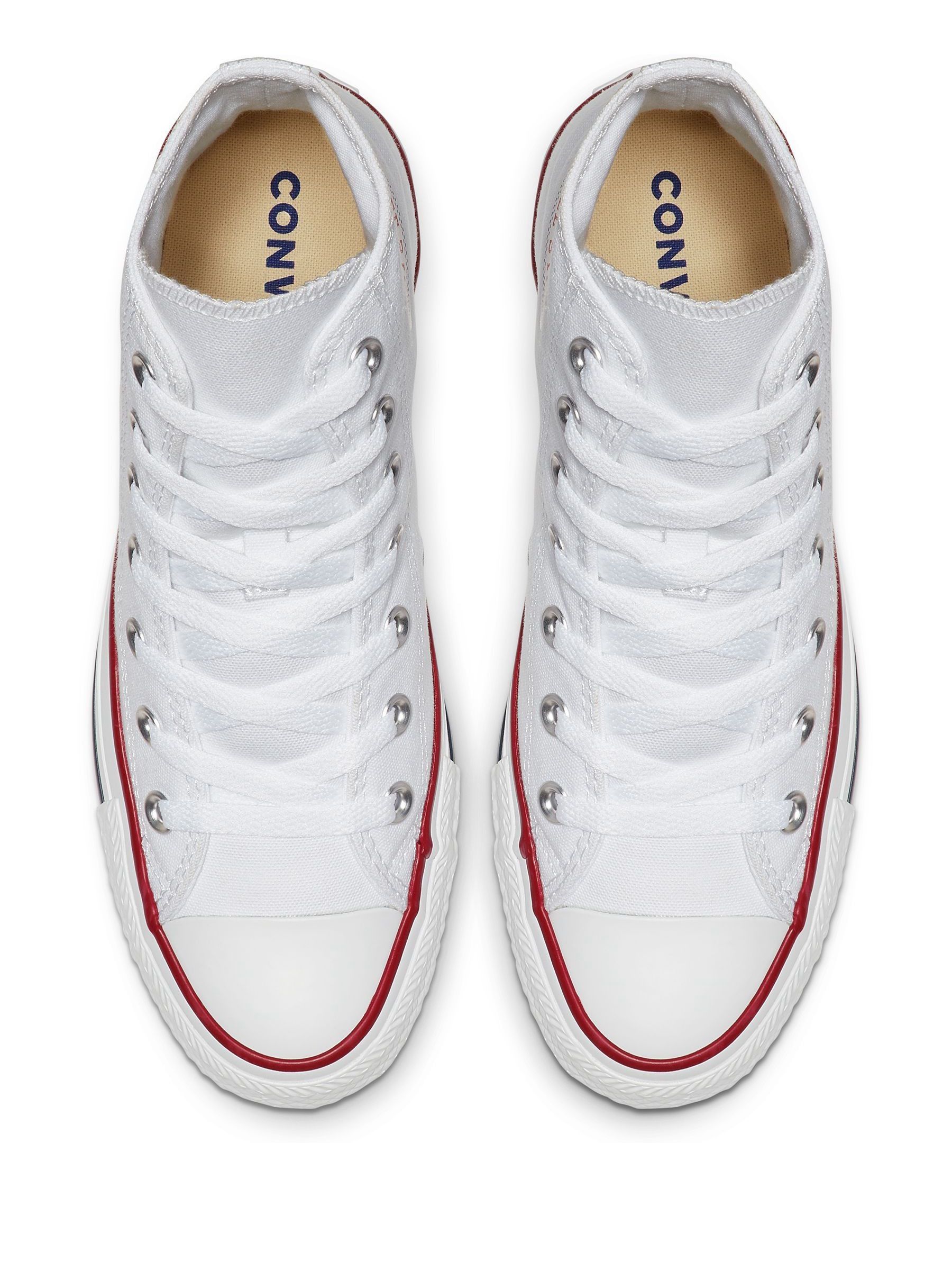 Buy Converse White Standard Fit Chuck Taylor All Star High Trainers from the Next UK online shop