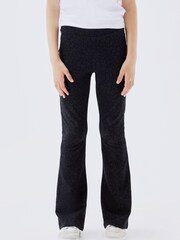 Name It Black Animal Print Flared Trousers - Image 1 of 4