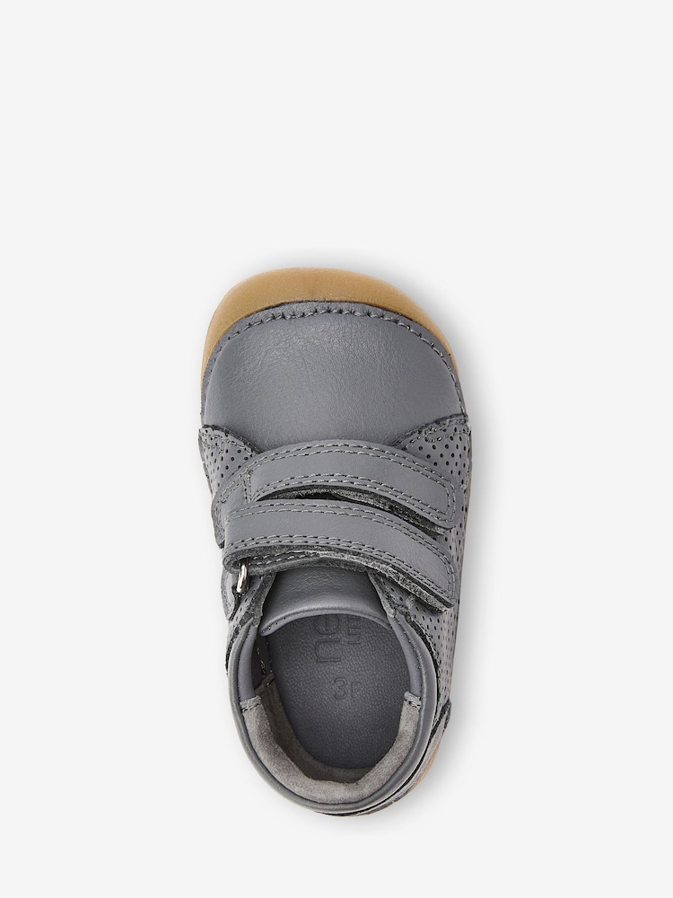 Grey Standard Fit (F) Crawler Shoes - Image 2 of 3