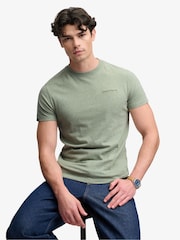 أخضر - تيشرت أساسي بشعار الشركة من Superdry - صورة 4 من 6
