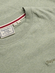 أخضر - تيشرت أساسي بشعار الشركة من Superdry - صورة 6 من 6