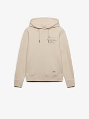 Superdry Cream 1954 Company Relaxed Hoodie - Image 6 of 6