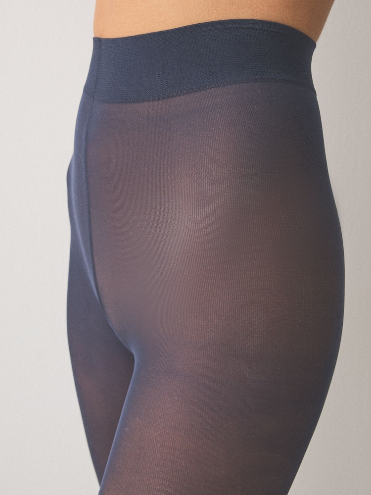 Dark Navy Blue 30 Denier Tights 1 Pack - Image 2 of 2