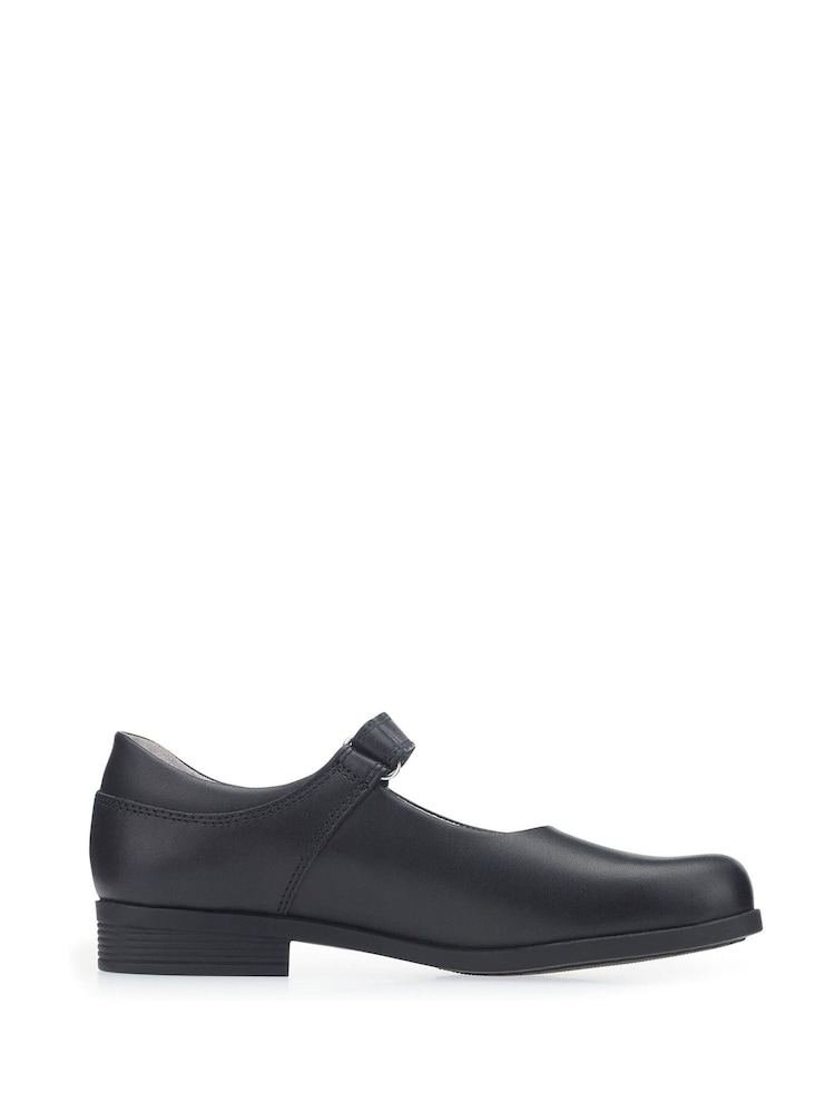 Start-Rite Samba Black Leather School Shoes Standard Fit - Image 1 of 1