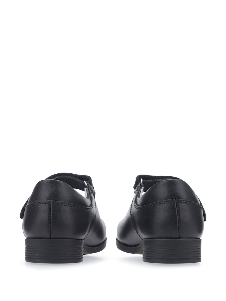 Start-Rite Samba Black Leather School Shoes Standard Fit - Image 3 of 5