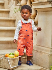 JoJo Maman Bébé Ecru Plain Long Sleeve Polo Shirt Body - Image 5 of 5