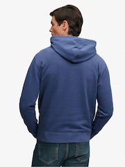 Superdry Blue Essential Logo Hoodie - Image 2 of 6