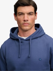 Superdry Blue Essential Logo Hoodie - Image 5 of 6