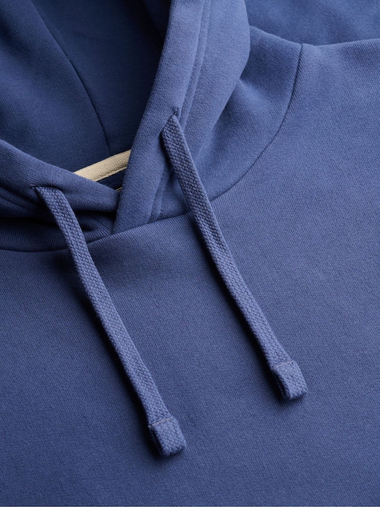 Superdry Blue Essential Logo Hoodie - Image 6 of 6