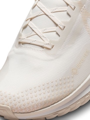 Nike White React Pegasus Trail 4 Gore-Tex Running Trainers - Image 7 of 9