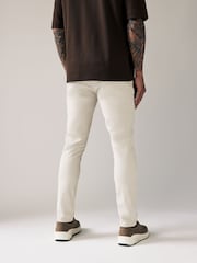 Light Stone Skinny Fit Stretch Chino Trousers - Image 2 of 9