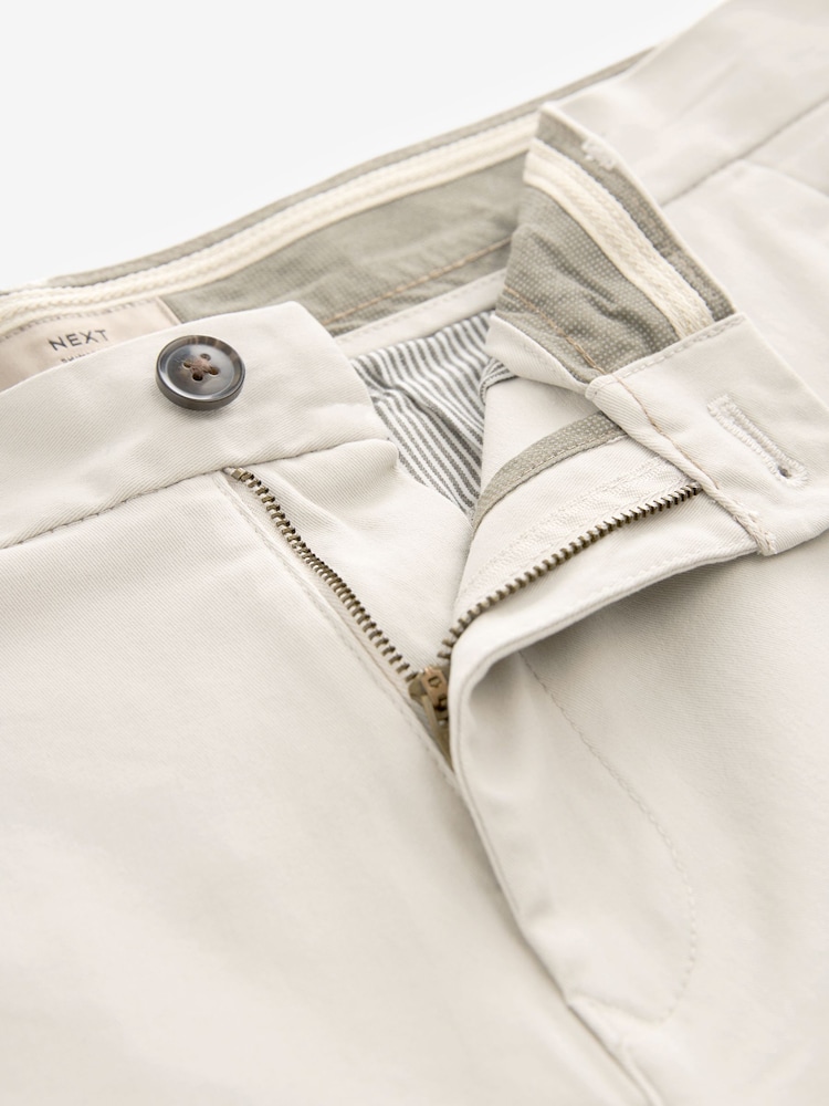 Light Stone Skinny Fit Stretch Chino Trousers - Image 7 of 9