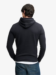 Superdry Navy Blue 1954 Company Relaxed Hoodie - Image 3 of 6