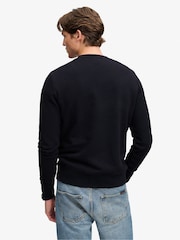Superdry Blue 1954 Company Relaxed Sweat Top - Image 2 of 6