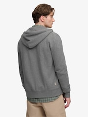 Gris - Superdry Essential Sdco Logo Zip Hoodie - Imagen 3 de 6