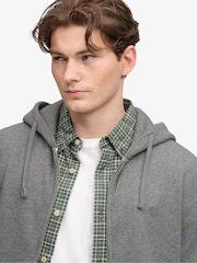 Gris - Superdry Essential Sdco Logo Zip Hoodie - Imagen 5 de 6