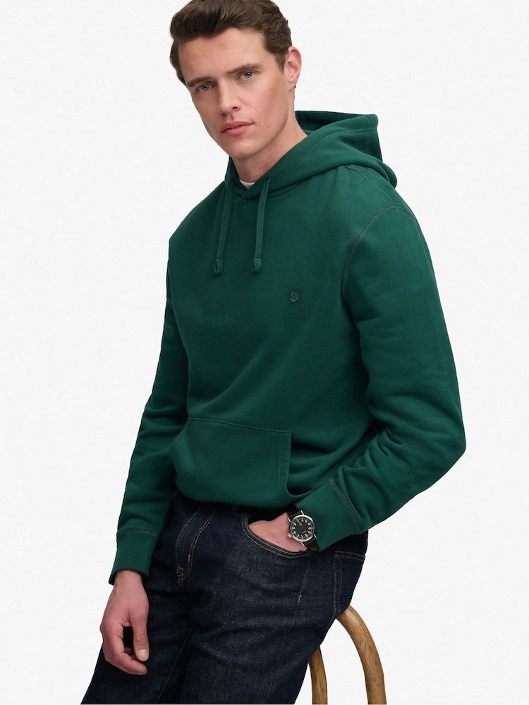 Superdry Green Essential Logo Hoodie - Image 1 of 6