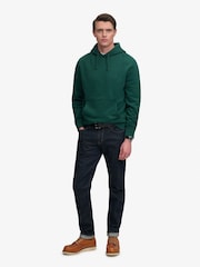 Superdry Green Essential Logo Hoodie - Image 4 of 6
