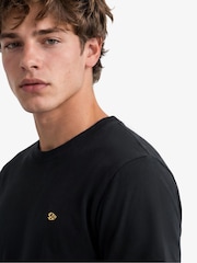Schwarz/Gelb - Superdry SD&Co Logo Embroidered T-Shirt - Bild 1 von 6