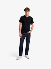 Schwarz/Gelb - Superdry SD&Co Logo Embroidered T-Shirt - Bild 3 von 6