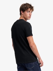 Schwarz/Gelb - Superdry SD&Co Logo Embroidered T-Shirt - Bild 4 von 6
