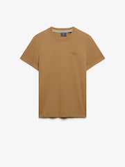 Marrón - Camiseta básica con logotipo Serif bordado de Superdry - Imagen 5 de 6