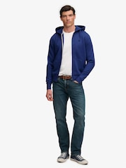Azul - Superdry Essential Sdco Logo Zip Hoodie - Imagen 5 de 6
