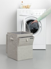 Brabantia Grey Stackable 35 Litre Laundry 100% Cotton Box - Image 4 of 5