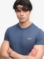 Superdry Essential Serif Logo Embroidered T-Shirt - Obraz 2 z 5