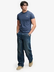 Superdry Essential Serif Logo Embroidered T-Shirt - Obraz 3 z 5