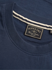 Superdry Essential Serif Logo Embroidered T-Shirt - Obraz 5 z 5